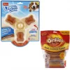 Hartz Chew ‘n Clean Chew Chicken Flavored Tri-Point Treat & Chew Toy + Oinkies 5" Pig Skin Twists Real Smoked Flavor Dog Treats -Hart FurHavOfficial Shop 338717 MAIN. SY630 V1635908385