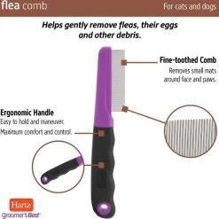 Hartz UltraGuard Rid Flea & Tick Oatmeal Dog Shampoo + Groomer's Best Flea Comb -Hart FurHavOfficial Shop 338723 PT8. SY630 V1635915982