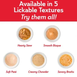 Hartz Delectables Non-Seafood Bisque Variety Pack Lickable Cat Treats, 1.4-oz pouch, 12 count -Hart FurHavOfficial Shop 347787 PT7. SY630 V1641343068