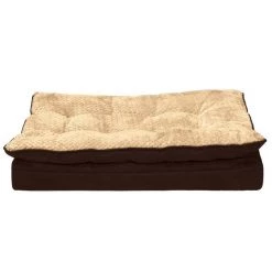 FurHaven Mink Fur & Suede PillowTop Orthopedic Cat & Dog Bed -Hart FurHavOfficial Shop 362092 PT2. SY630 V1645656117