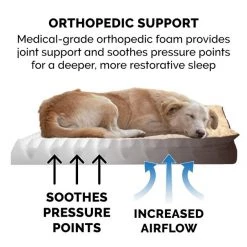 FurHaven Mink Fur & Suede PillowTop Orthopedic Cat & Dog Bed -Hart FurHavOfficial Shop 362092 PT6. SY630 V1645656991