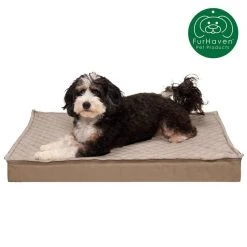 FurHaven Quilt Top Orthopedic Convertible Indoor/Outdoor Cat & Dog Bed -Hart FurHavOfficial Shop 362103 PT3. SY630 V1645657604