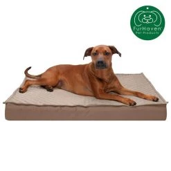 FurHaven Quilt Top Memory Foam Convertible Indoor/Outdoor Cat & Dog Bed -Hart FurHavOfficial Shop 362121 PT3. SY630 V1645656394