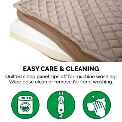 FurHaven Quilt Top Memory Foam Convertible Indoor/Outdoor Cat & Dog Bed -Hart FurHavOfficial Shop 362121 PT7. SY630 V1645655797