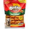 Hartz Oinkies Smoked Pig Skin Twists Wrapped with Real Chicken Dog Treats, 32 count -Hart FurHavOfficial Shop 363284 MAIN. SY630 V1644270410