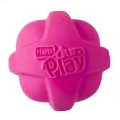 Hartz Dura Play Ball Squeaky Latex Dog Toy, Color Varies