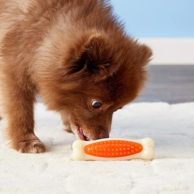 Hartz Chew 'n Clean Tuff Bone Tough Dog Chew Toy Toy, Color Varies 5 Hartz Chew 'n Clean Tuff Bone Tough Dog Chew Toy Toy, Color Varies - Image 3