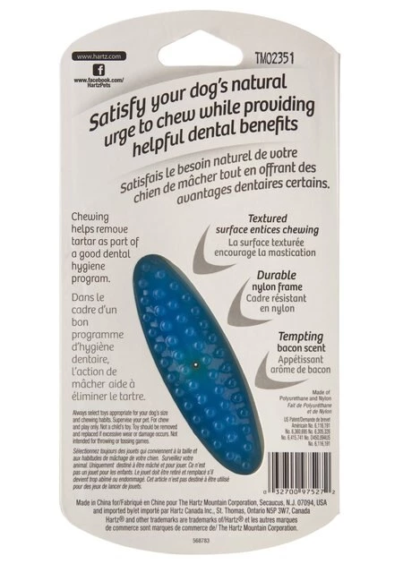 Hartz Chew 'n Clean Tuff Bone Tough Dog Chew Toy Toy, Color Varies 7 Hartz Chew 'n Clean Tuff Bone Tough Dog Chew Toy Toy, Color Varies - Image 5