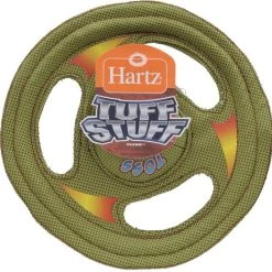 Hartz Tuff Stuff Flyer Squeaky Dog Toy, Color Varies -Hart FurHavOfficial Shop 82714 PT4. SY630 V1589228792