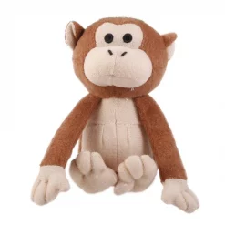 Hartz Tiny Dog Jungle Squeaky Plush Dog Toy, Character Varies