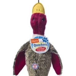 Hartz Nature's Collection Quackers Squeaky Plush Dog Toy, Color Varies -Hart FurHavOfficial Shop 82746 PT3. SY630 V1589228865