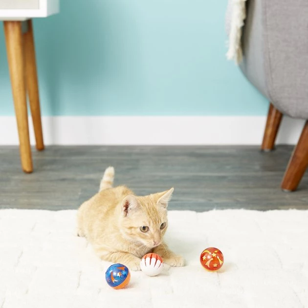 Hartz Just For Cats Bizzy Balls Cat Toy 4 Hartz Just For Cats Bizzy Balls Cat Toy - Image 3