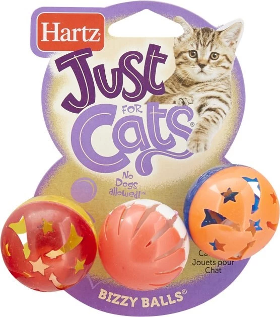 Hartz Just For Cats Bizzy Balls Cat Toy 6 Hartz Just For Cats Bizzy Balls Cat Toy - Image 5