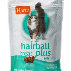 Hartz Hairball Remedy Plus Savory Chicken Flavor Soft Chews for Cats & Kittens